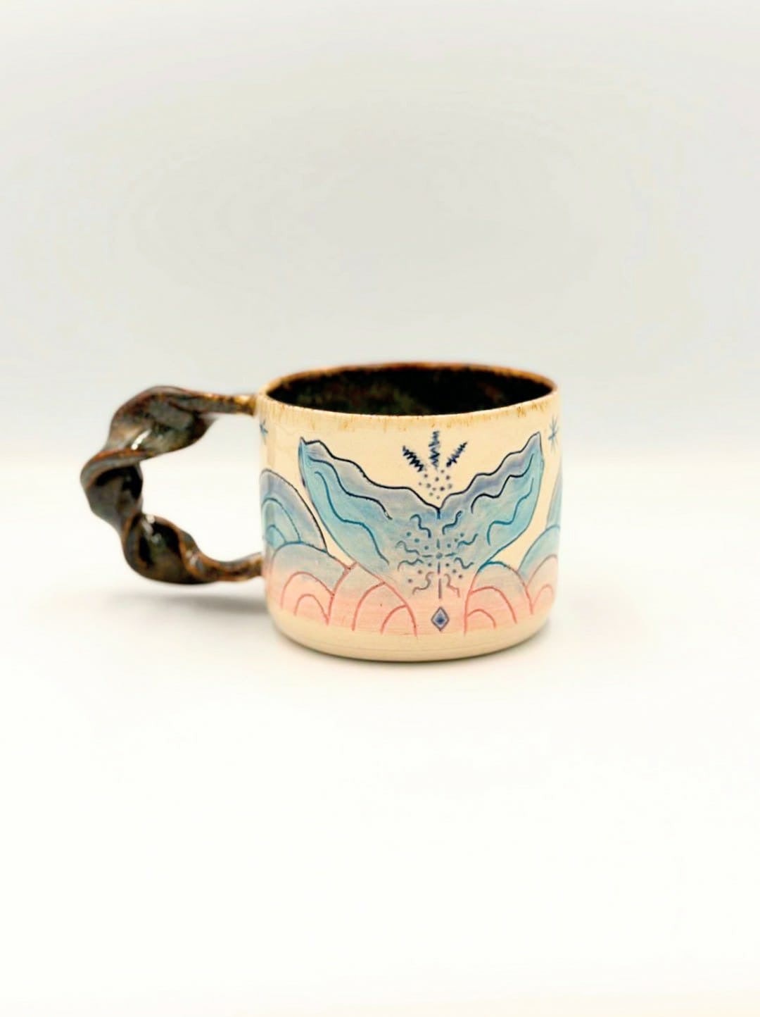 Kubek Sgraffito
